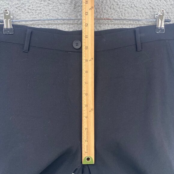 Betabrand Pants Womens XXL Black Stretch Pull On Stretch Knit Straight Everyday - Picture 7 of 11
